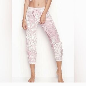 VICTORIA SECRET  2 PIECE SET CAMI & JOGGER SZ.XL NEW PINK